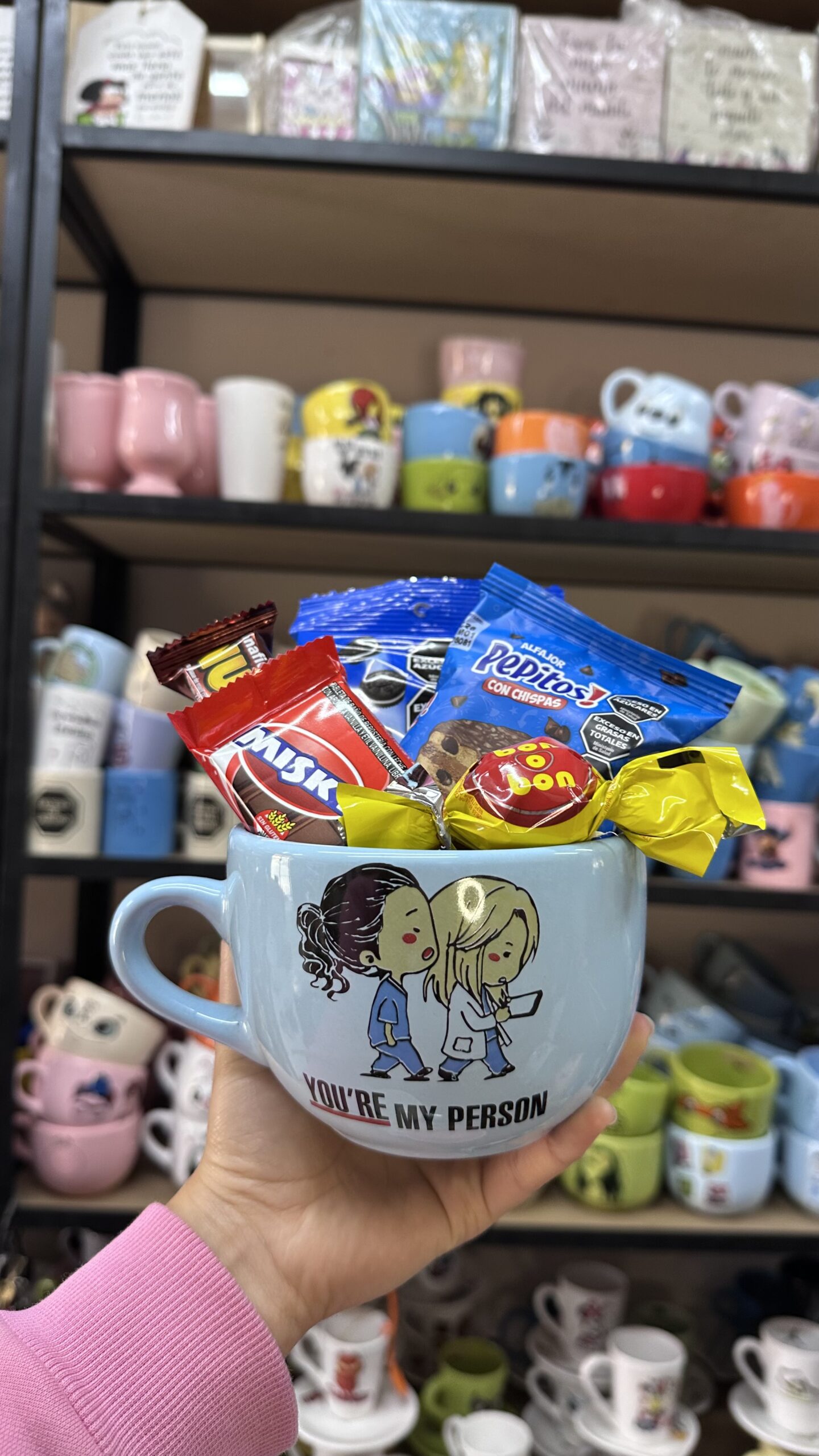 Combo tazón chocolatero