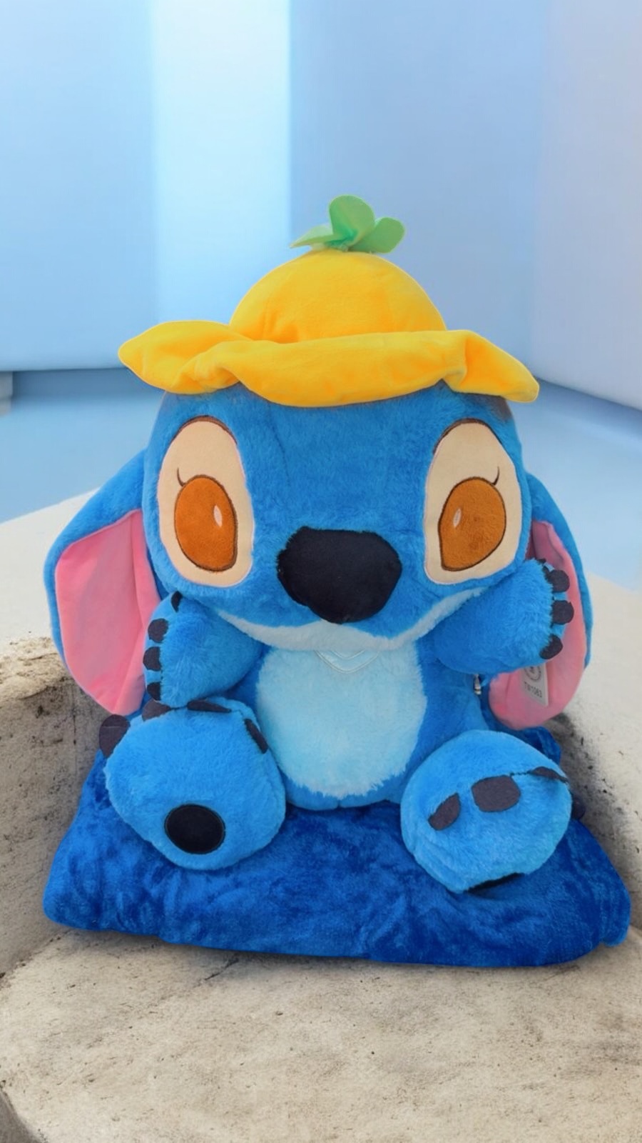 Stitch con manta